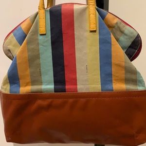 Fendi striped tote